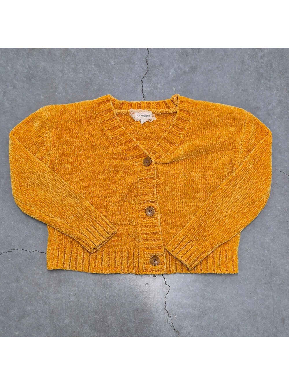 Btween Girls Button Up Cardigan Sweater